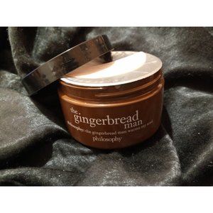 New Philosophy The Gingerbread Man 4oz Glazed Body Souffle Moisturizing Cream
